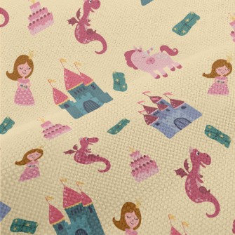 Fairy Tale Princess And Castle Performance Linen