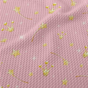 Bright Twinkling Stars Birdseye Piqué