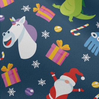 Christmas-themed Graphics Chiffon