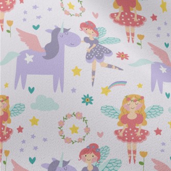 Cute And Beautiful Fairy And U Chiffon