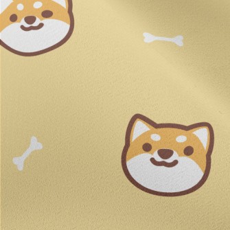 Cute And Lively Shiba Inu Chiffon