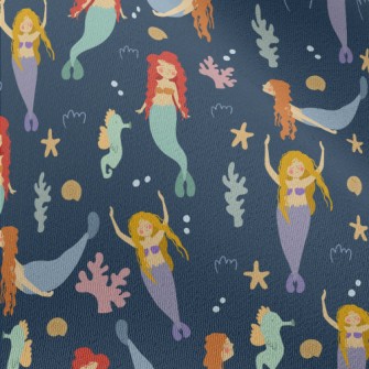 Mermaids In The Sea Chiffon