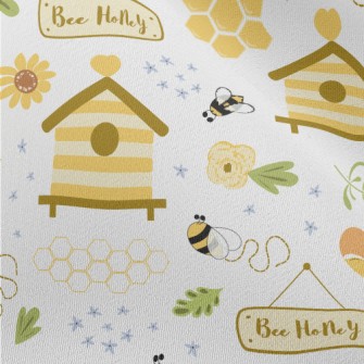 Cute Round Honey Bee Chiffon
