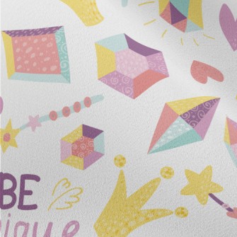Bright And Shiny Gemstones Chiffon