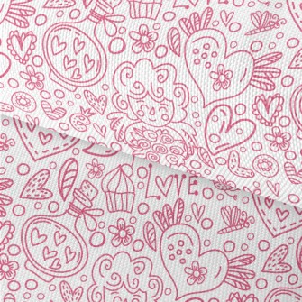 Pink And Complex Angel Lines Waterproof Oxford