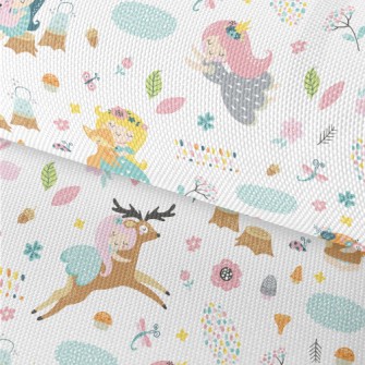 Cute Fairy Tale Princesses Waterproof Oxford