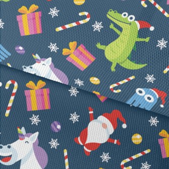 Christmas-themed Graphics Waterproof Oxford