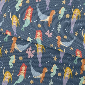 Mermaids In The Sea Waterproof Oxford