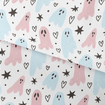 Simple Cute Ghost Waterproof Oxford