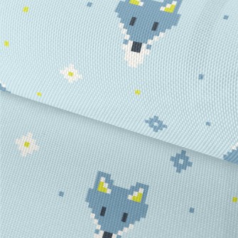 Cute Pixel Fox Waterproof Oxford