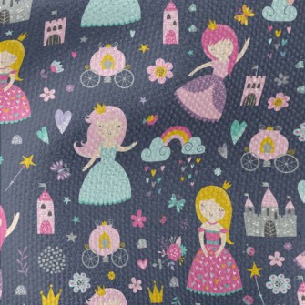 Princess Of Fantasy Colors Waterproof Canvas