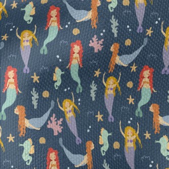 Mermaids In The Sea Waterproof Canvas