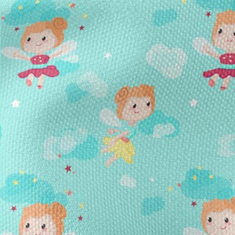 Beautiful And Cute Fairy Waterproof Canvas