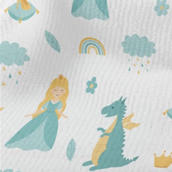 Cute Princess And Dragon Terry