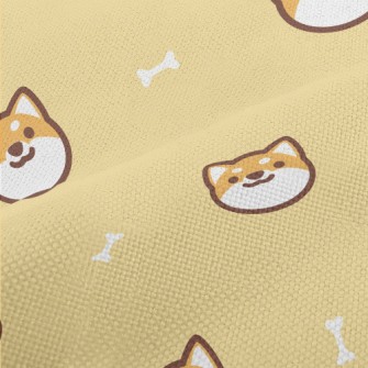 Cute And Lively Shiba Inu Performance Linen