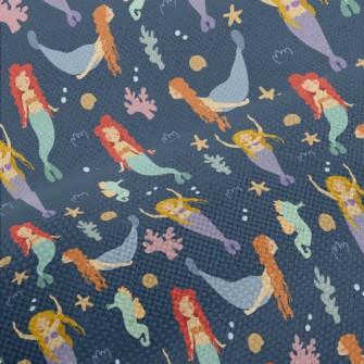 Mermaids In The Sea Performance Linen