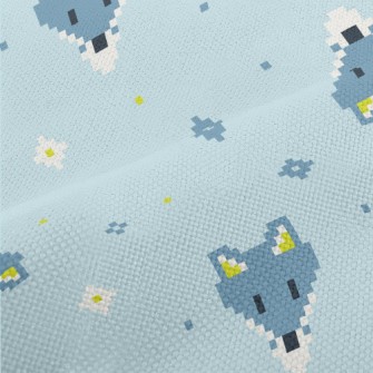 Cute Pixel Fox Performance Linen