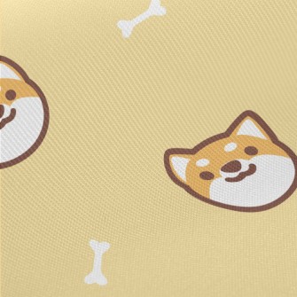 Cute And Lively Shiba Inu Twill