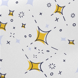 Simple Design Of Stars Twill