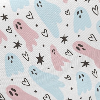 Simple Cute Ghost Twill