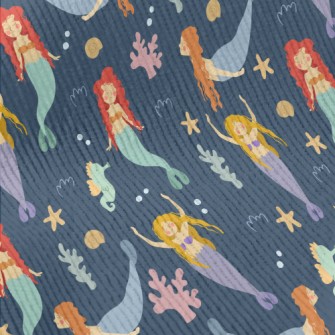Mermaids In The Sea Standard Corduroy