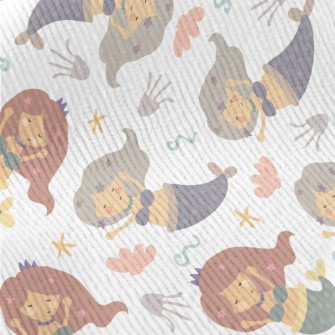 Cute Fairy Tale Mermaid Standard Corduroy