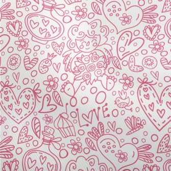 Pink And Complex Angel Lines Dobby