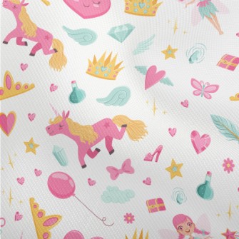 Bright Pink Unicorn Pattern Dobby