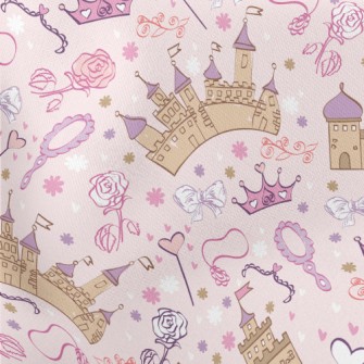 Pink Magic Castle And Items Stretch Ponte
