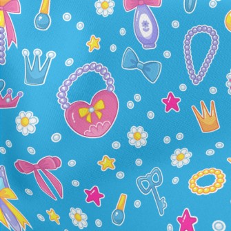 Fantasy And Colorful Princess  Stretch Ponte