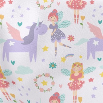 Cute And Beautiful Fairy And U Stretch Ponte