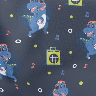 Dinosaur Dancing To Music Stretch Ponte