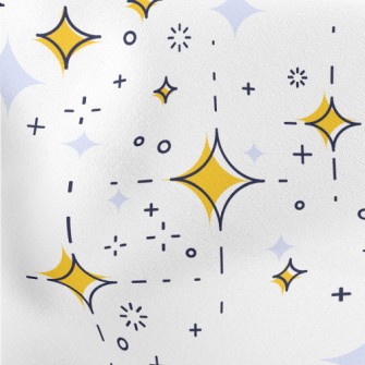 Simple Design Of Stars Stretch Ponte
