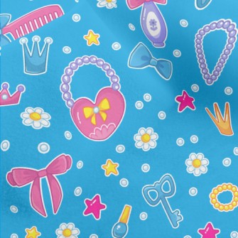 Fantasy And Colorful Princess  Micro Fleece