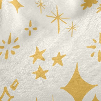Simple Twinkling Stars Minky