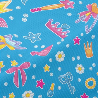 Fantasy And Colorful Princess  Piqué