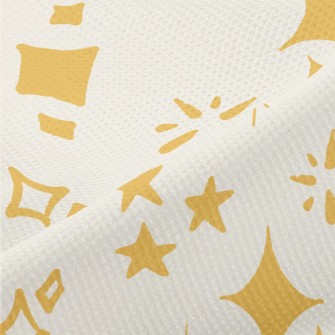 Simple Twinkling Stars Piqué