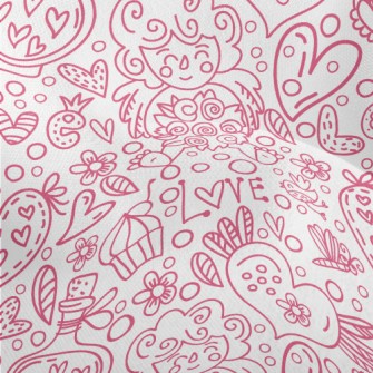 Pink And Complex Angel Lines Lightweight Performance Linen