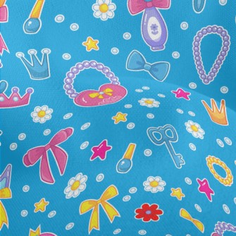 Fantasy And Colorful Princess  Lightweight Performance Linen