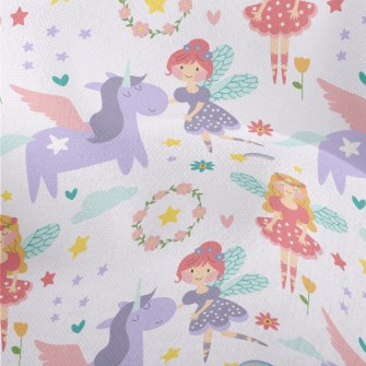 Cute And Beautiful Fairy And U Lightweight Performance Linen