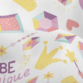 Bright And Shiny Gemstones Lightweight Performance Linen