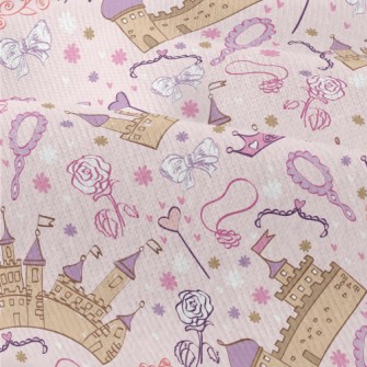 Pink Magic Castle And Items Modern Jersey