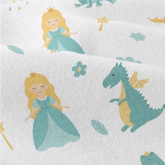 Cute Princess And Dragon Modern Jersey