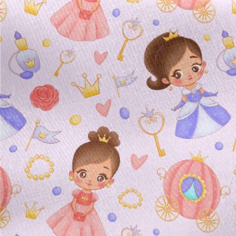 Lovely Princess Jersey Backed Fleece