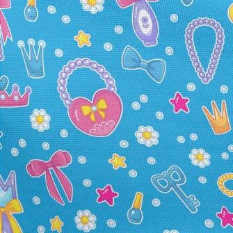 Fantasy And Colorful Princess  Pongee
