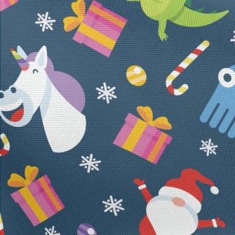 Christmas-themed Graphics Pongee