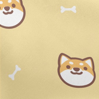 Cute And Lively Shiba Inu Pongee