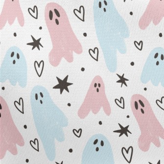 Simple Cute Ghost Pongee