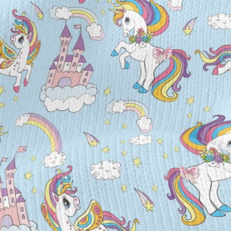 Bright And Realistic Rainbow P Stretch Jersey