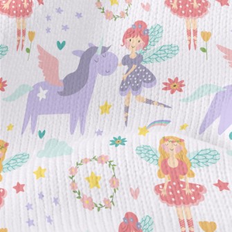 Cute And Beautiful Fairy And U Stretch Jersey